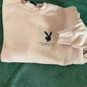 Playboy Light Pink Crewneck